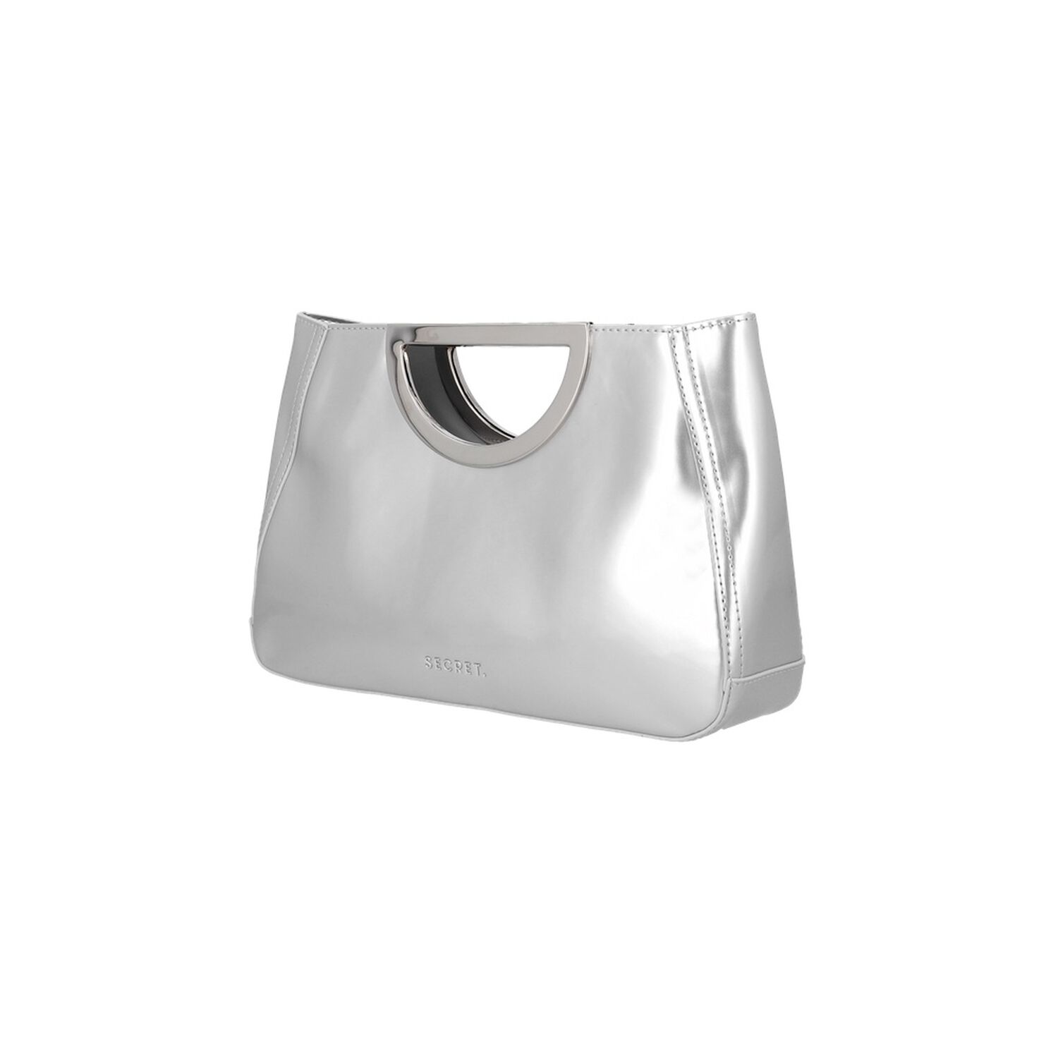Cartera De Fiesta Secret Fete Sc7 Mediana Plateada image number 1.0