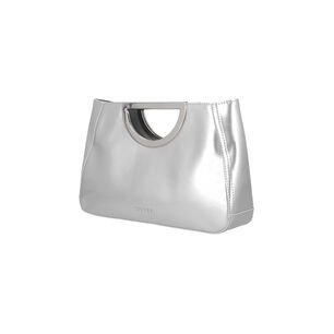 Cartera De Fiesta Secret Fete Sc7 Mediana Plateada