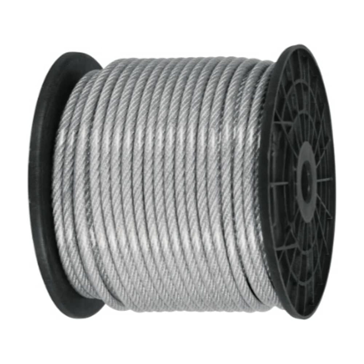 Piola Cable De Acero 3 A 4 Mm Forrado Pvc 100 Metros image number 1.0