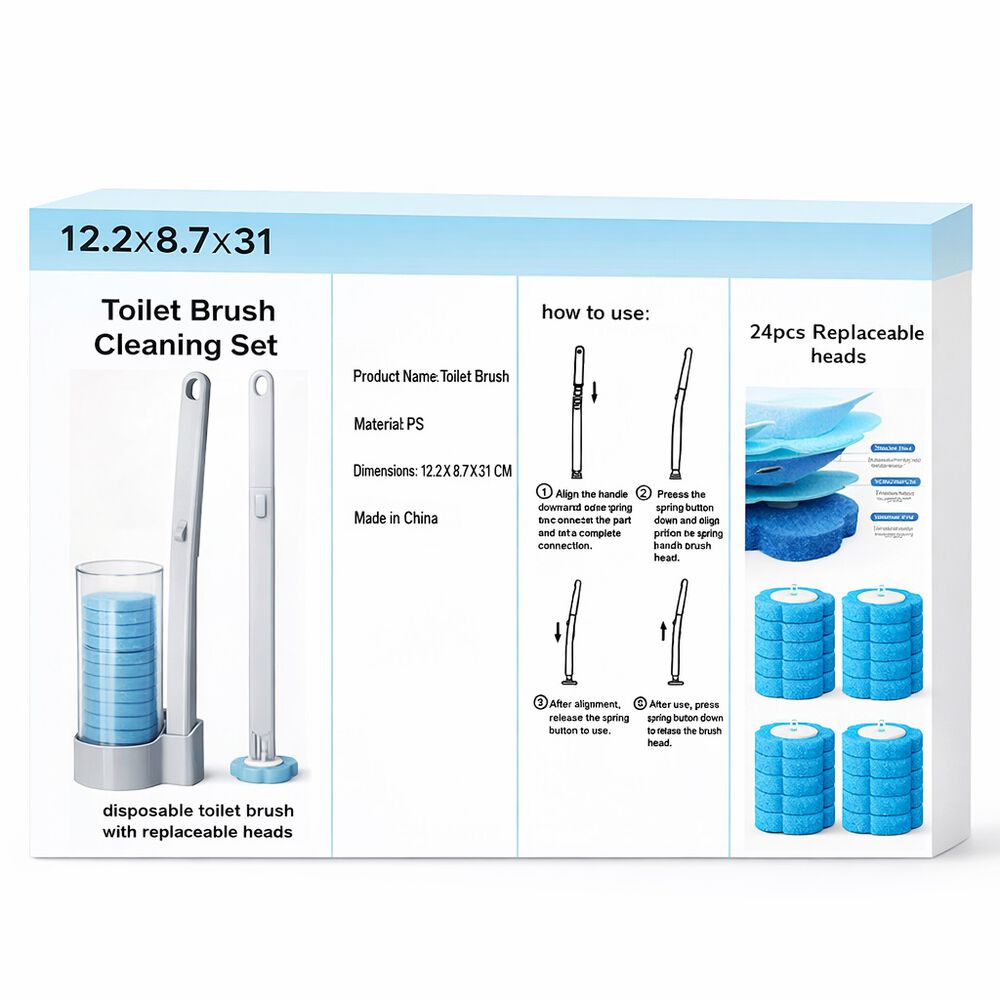 Recargas Cepillo De Ba&ntilde;o Wc - 24 Uni Blanco image number 2.0