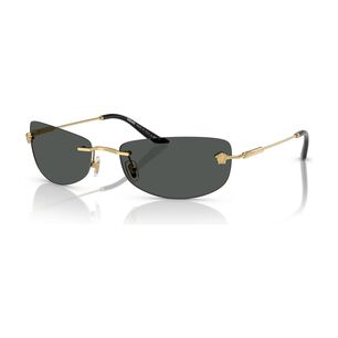 Lentes De Sol Dorado Versace
