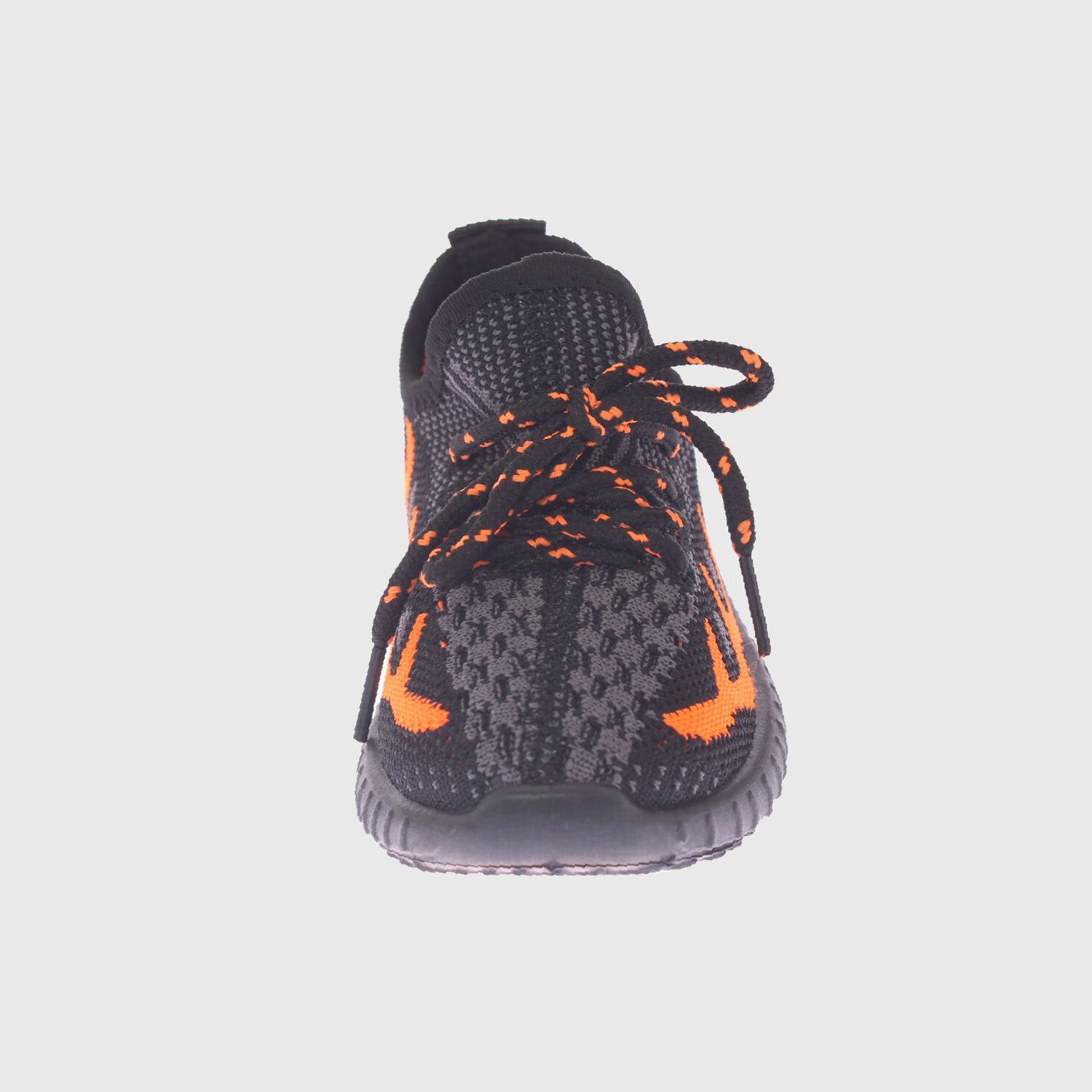 Zapatilla Kids Negro Naranjo Bbo Art. 20854blackorange image number 2.0
