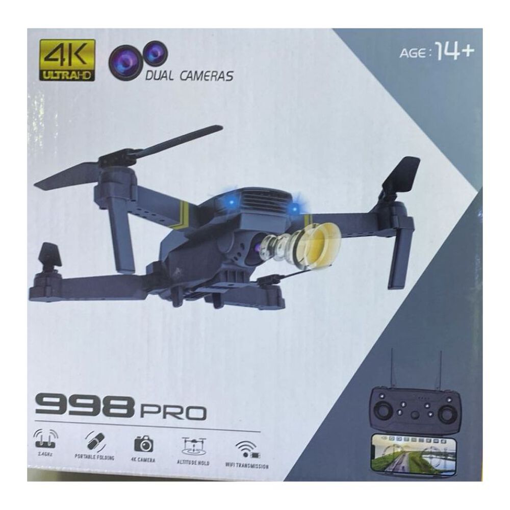Drone 998pro C&aacute;mara Dual 4k Wifi 24ghz Dos C&aacute;maras image number 5.0