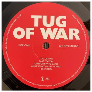 Paul Mccartney - Tug Of War | Vinilo