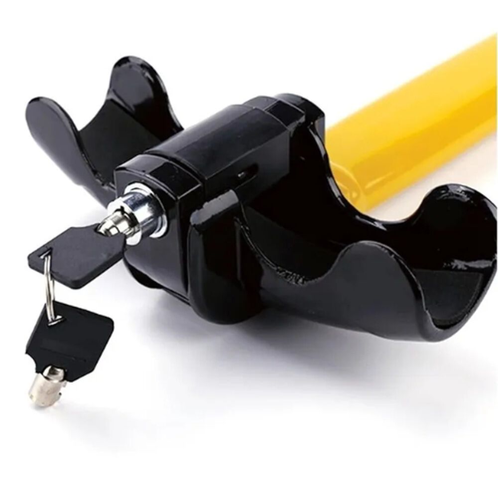 Traba Volante Bloqueo Antirrobo Seguridad Autos Con Llave image number 2.0