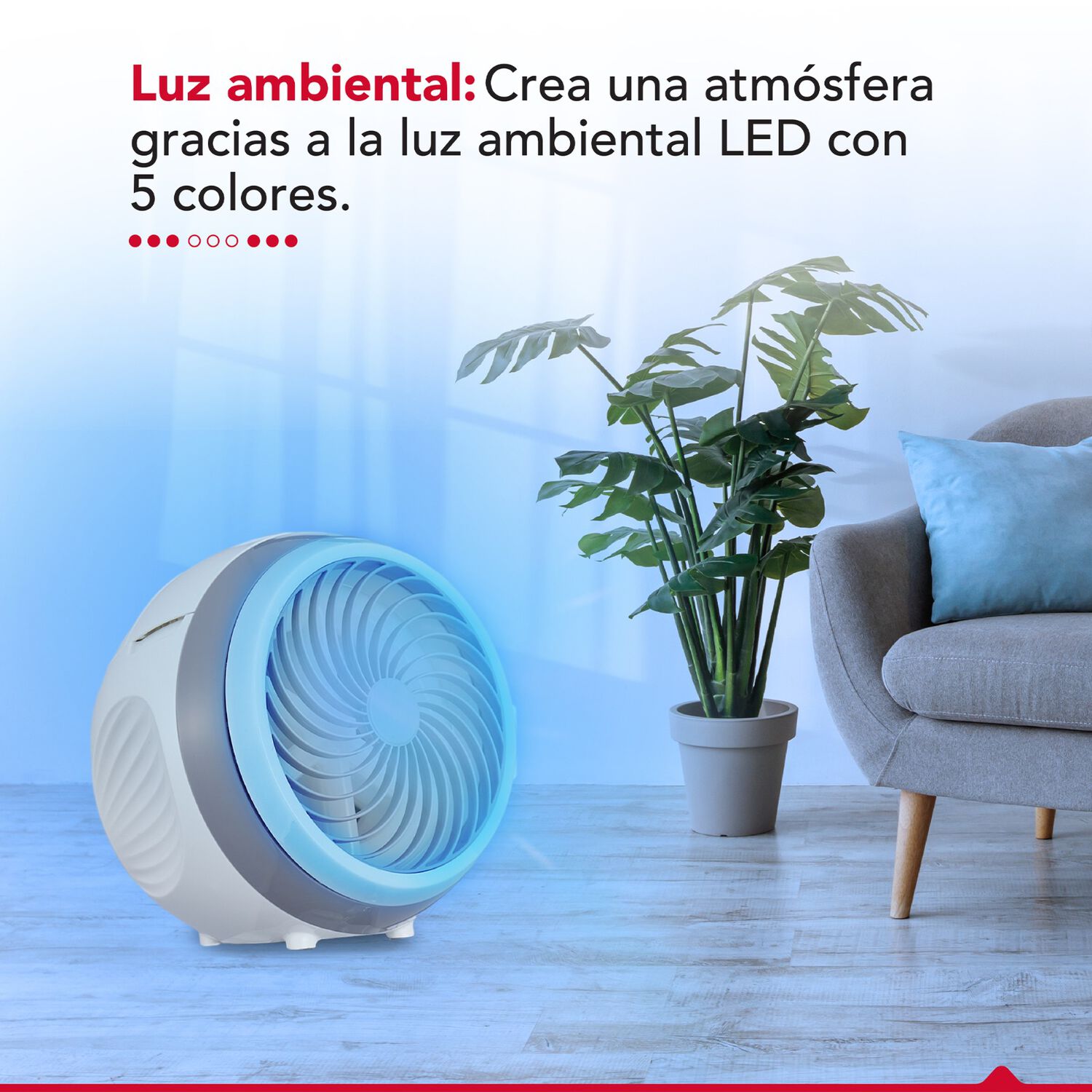 Enfriador Sin Agua Difusor Aroma Thor Usb Iceball Air Cooler image number 3.0