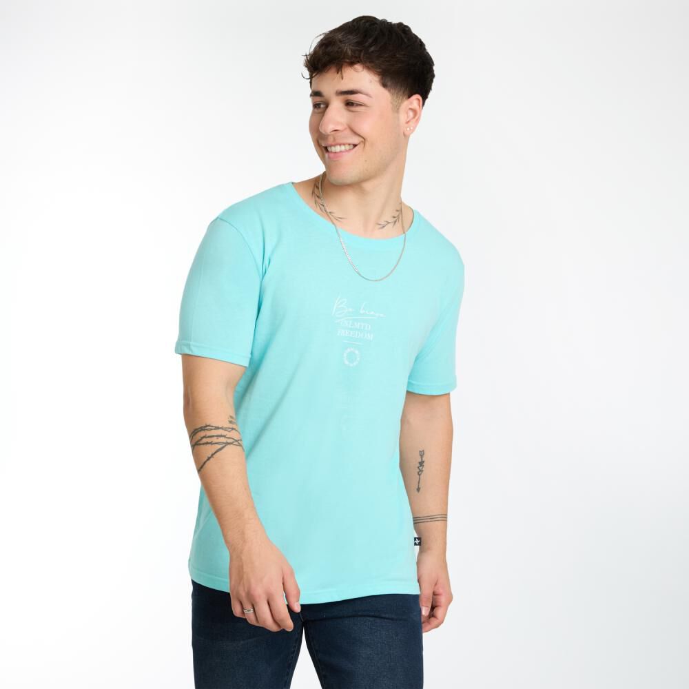 Polera Slim Manga Corta Cuello Redondo Hombre Skuad image number 2.0