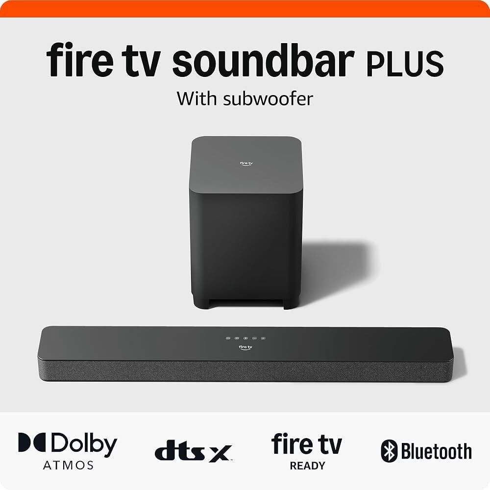 Soundbar Amazon Fire Tv Plus Con Subwoofer image number 1.0