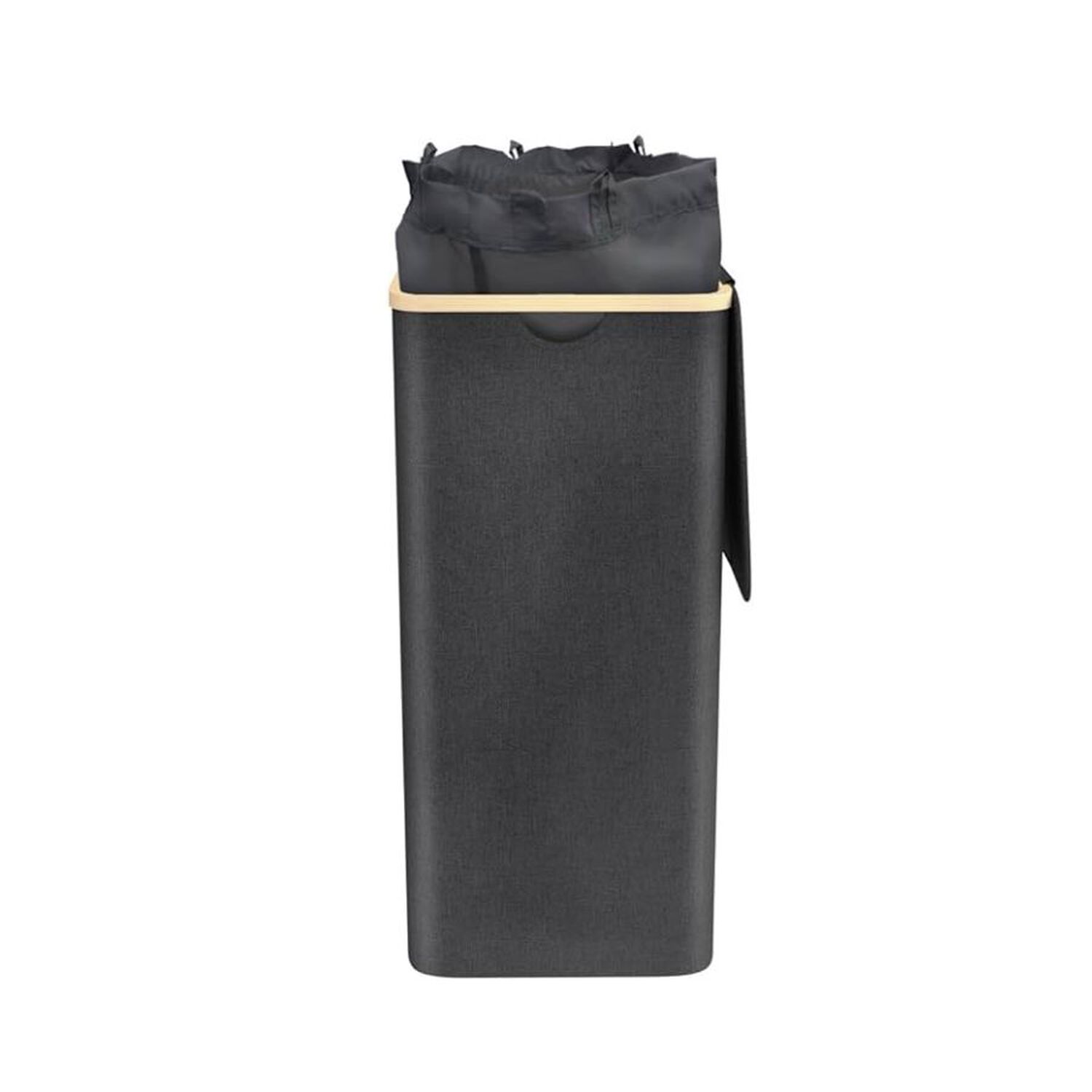 Cesta De Ropa Con Tapa 60cm Para Lavanderia image number 2.0