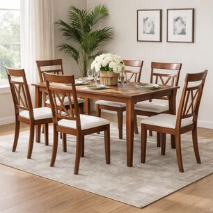 Juego De Comedor Casaideal Alamos / 6 Sillas