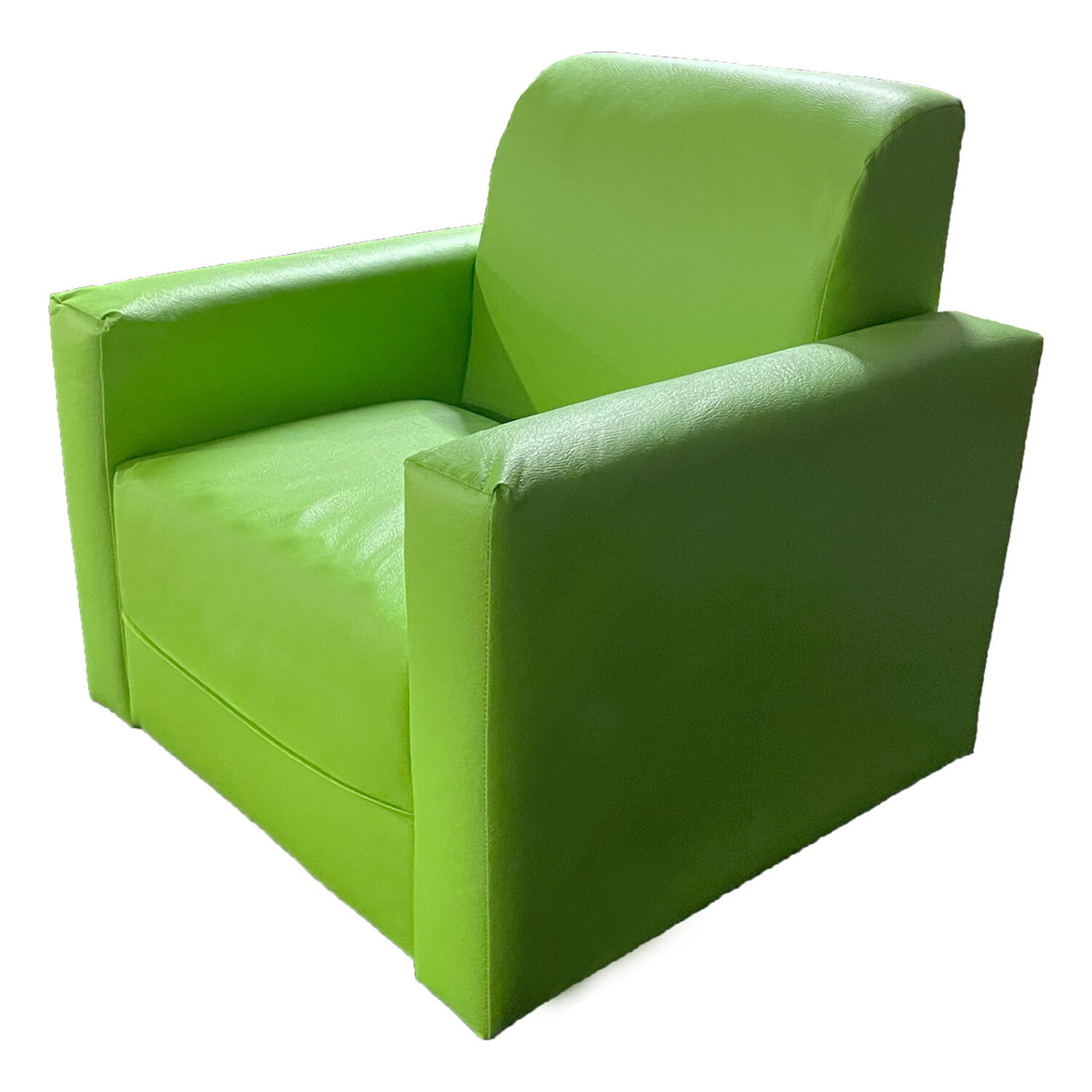 Sillon Mini Infantil Tomas Verde Manzana Cuero image number 2.0