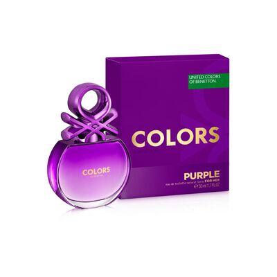 Perfume Colors Purple Woman Benetton / 50 Ml / Edt