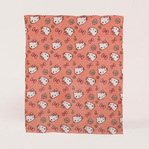 Manta Coral 127x152 Cms Hello Kitty
