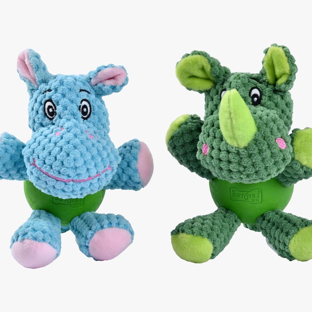 Animal Plush Con Pelota Verde Perro Mascan image number 3.0