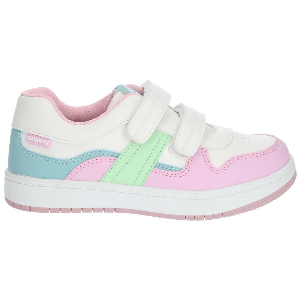 Zapatilla Urbana Niña Calpany Hana Blanco/rosado image number 1.0