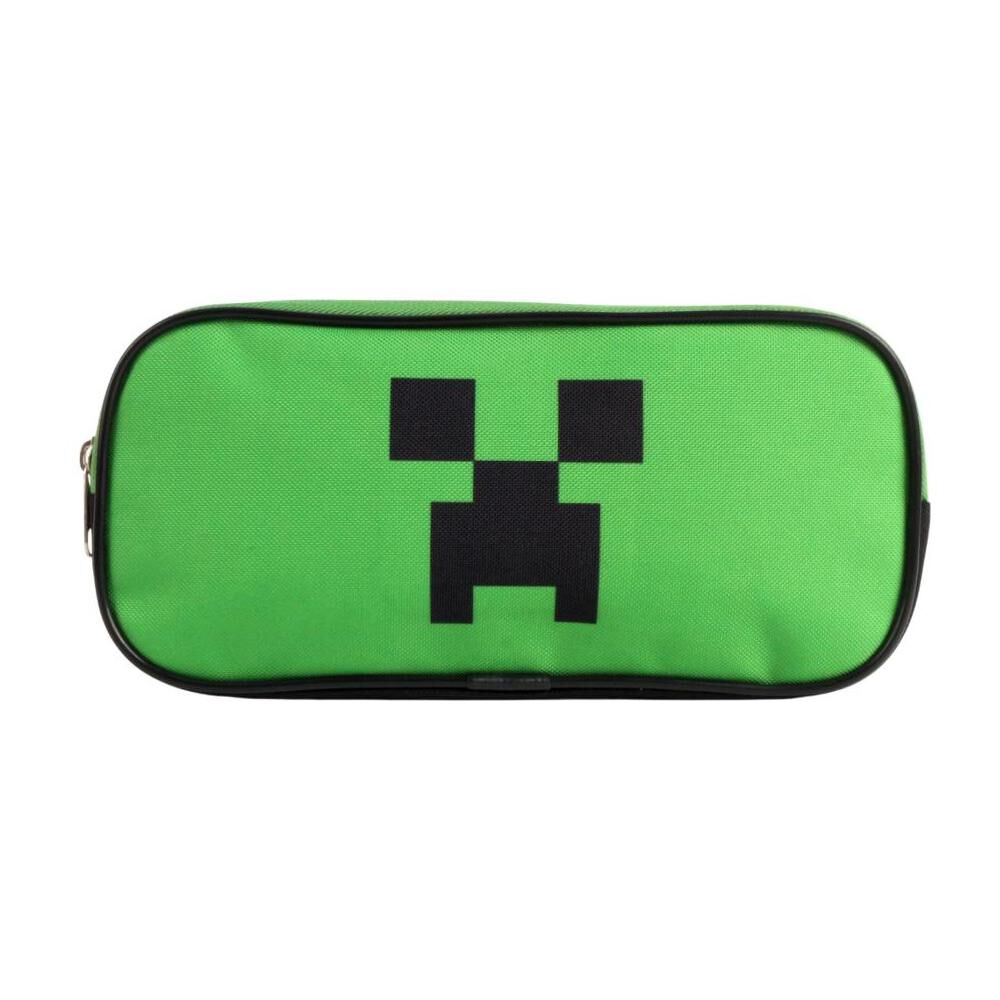 Estuche Doble Cierre 2 Dise&ntilde;os Minecraft image number 0.0