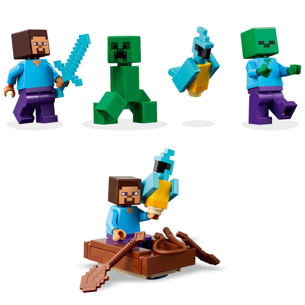 Lego Minecraft - La Casa-dinamita De La Selva - 21275 image number 4.0