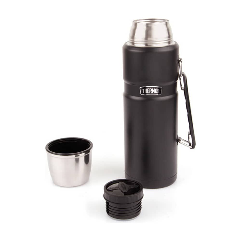 Termo L&iacute;quidos King Acero Inox Negro 2lts Thermos image number 1.0