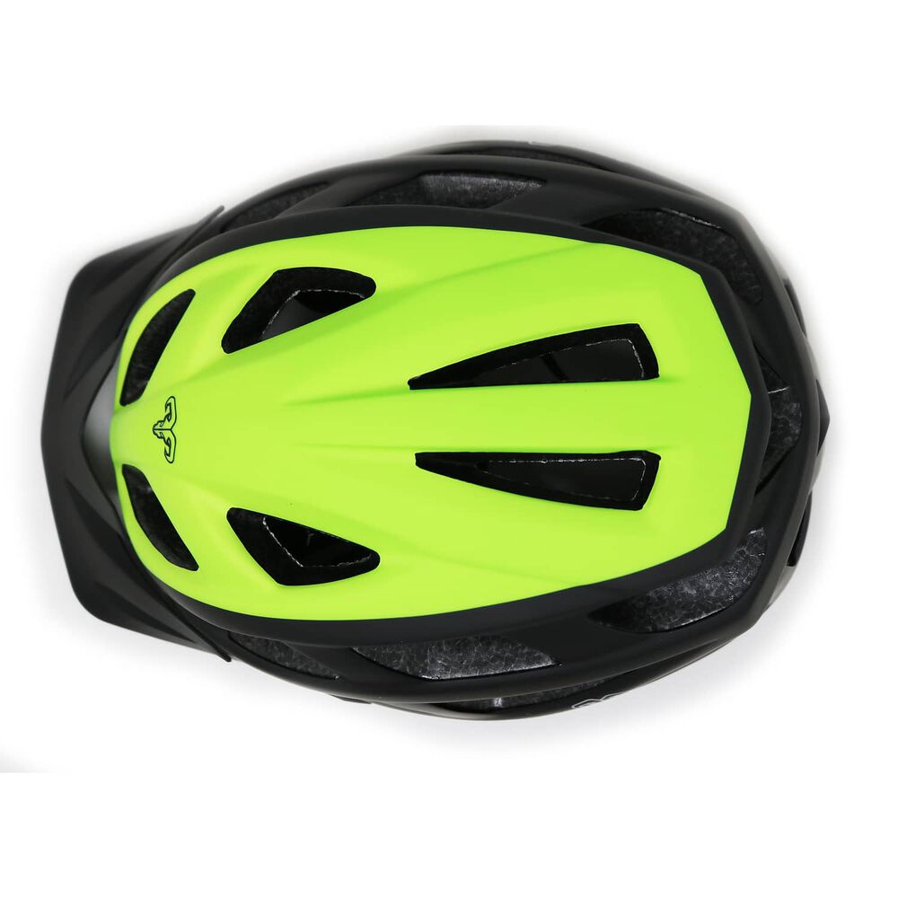 Casco Radical Mountain Mtb Marathon Negro Verde L 58-62cm image number 3.0
