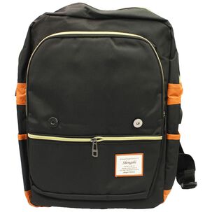 Mochila Negra Bolso Cruzado Viaje Outdoor Comoda - Ps