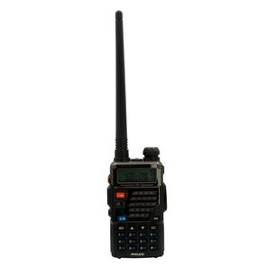 Kit 2 Radiotransmisores Walkie Talkie Led Negro