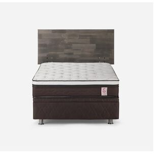 Cama Ba&uacute;l Rosen New Style 6 / 1.5 Plazas / Base Normal + Respaldo