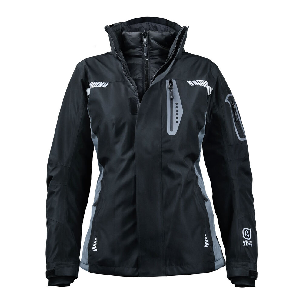 Parka Mujer Desmontable 3 En 1 Negra Absolute Zero Z-8100 image number 0.0