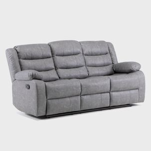 Sof&aacute; 3 Cuerpos Reclinable Moderno Roma Km060s