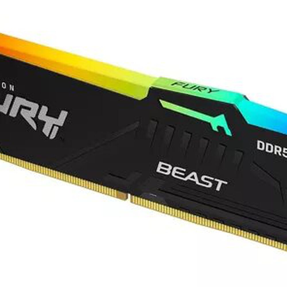 Memoria Kingston Fury Beast Rgb 8gb Ddr5 5600mhz Cl40 Negro image number 1.0