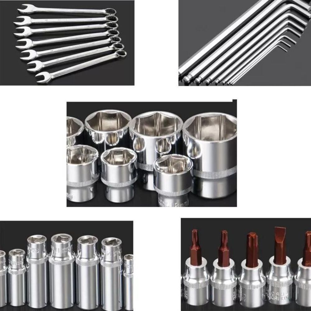 Caja De Herramientas Dados Y Llaves 216 Piezas image number 5.0