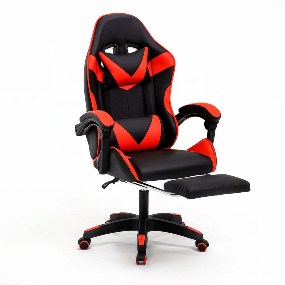 Silla Gamer Rocket Rojo Negro image number 0.0