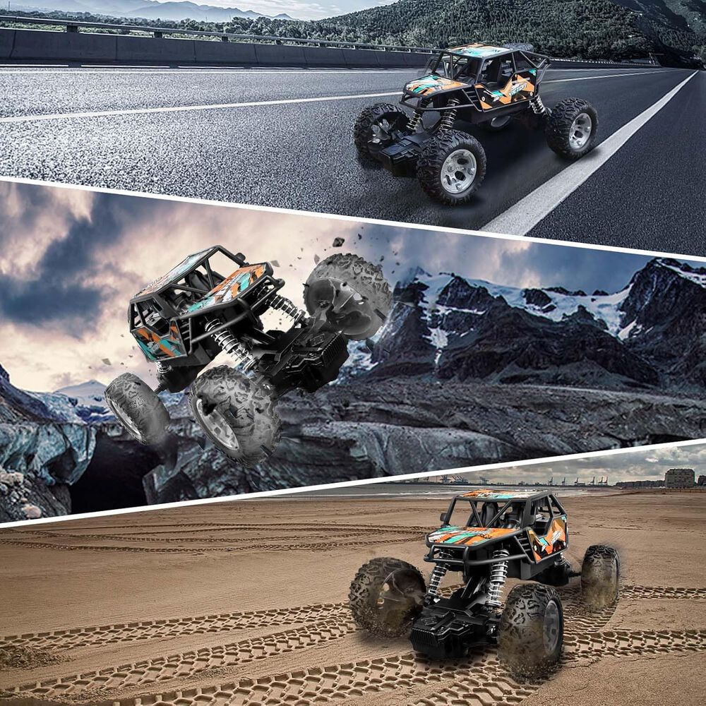 Auto Camioneta 4x4 Rally Control Remoto Todo Terreno Juguete image number 8.0