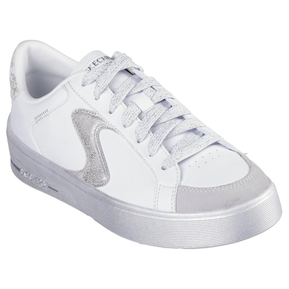 Zapatilla Urbana Mujer Skechers Hiland-quite Chic Blanco image number 0.0