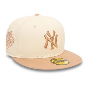 Gorra 59fifty New York Yankees Mlb Color Block Light Beige
