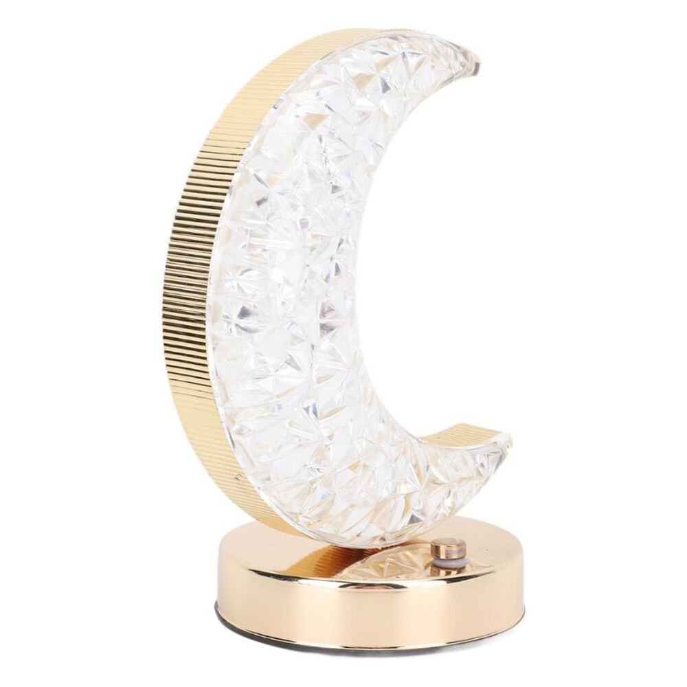 Lámpara De Mesa Luna Usb Luz Ajustable Inalámbrica image number 0.0