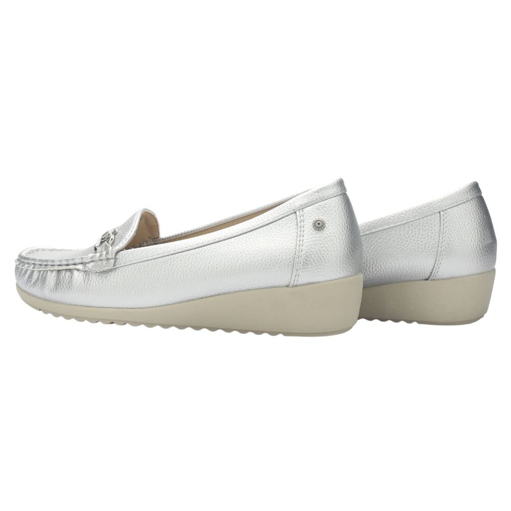 Mocasin Chalada Mujer Malu-2 Plateado Casual image number 7.0