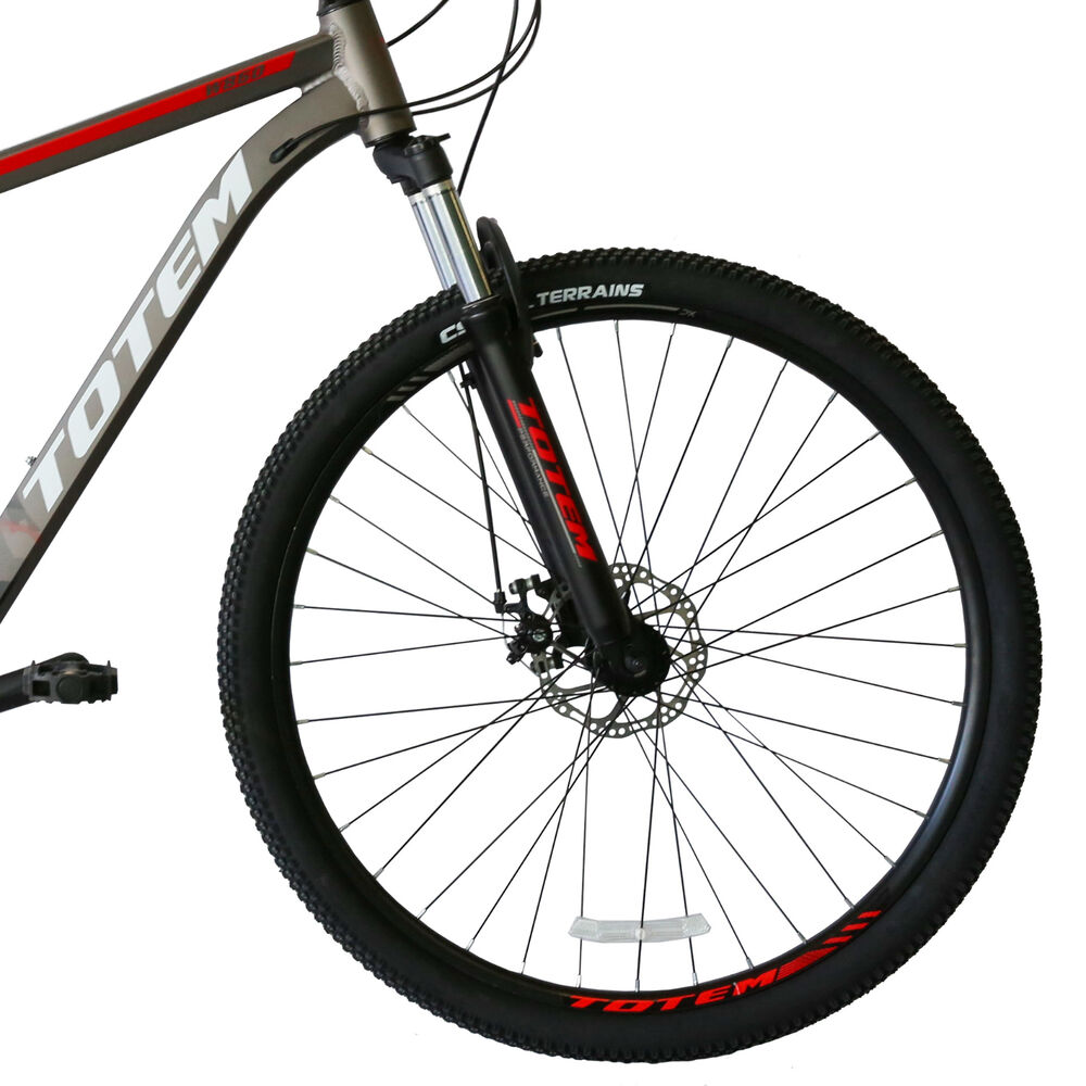 Bicicleta Totem Mtb Aro 27,5x19 Mod W860 Gris image number 2.0