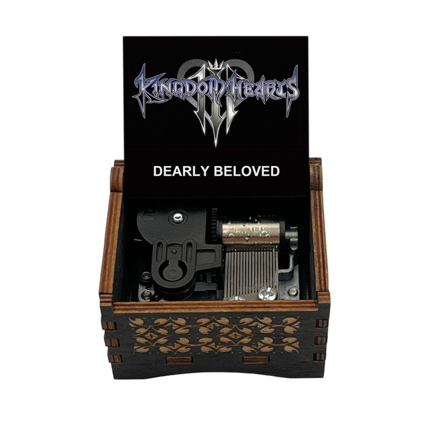 Caja Musical Madera Kingdom Hearts Utada Hikaru image number 0.0