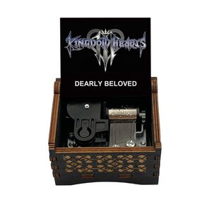 Caja Musical Madera Kingdom Hearts Utada Hikaru