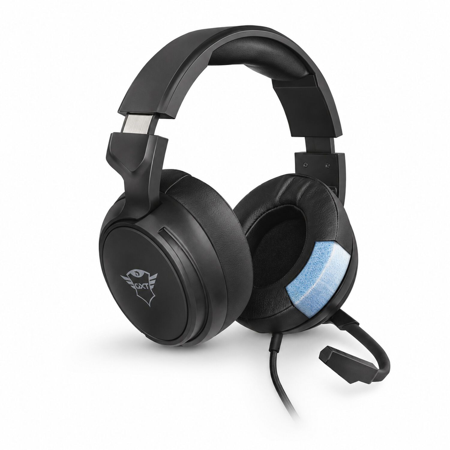 Audifonos Gamer Trust Pylo Gxt 433k Black Multiplataformas image number 3.0