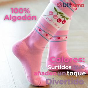 Pack 3 Pantys Algod&oacute;n Primera Capa Surtidos Ballerina Ni&ntilde;a
