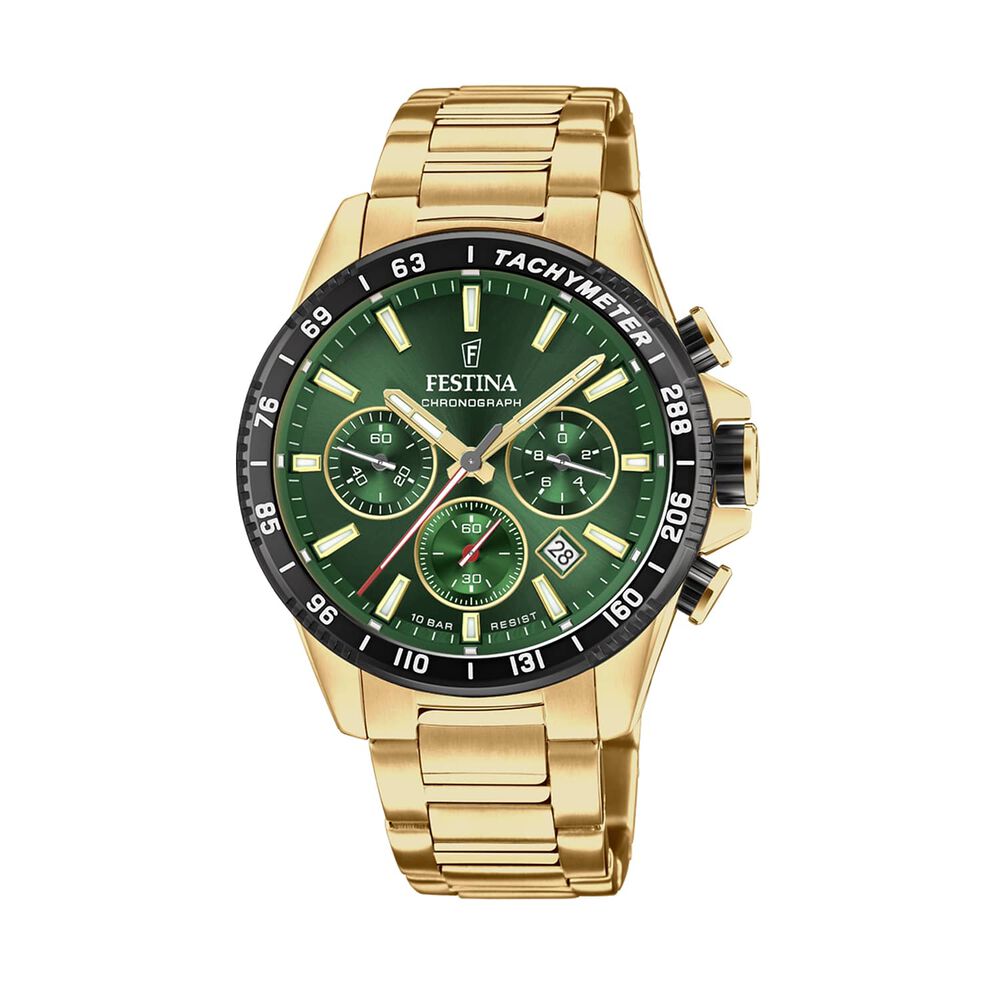 Reloj F20634/4 Festina Verde Hombre Timeless Chronograph image number 0.0