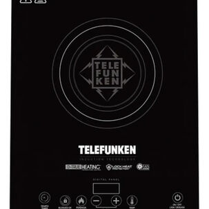 Cocinilla Encimera De Induccion Digital Marca Telefunken 1 Quemador Color Negro 2100w