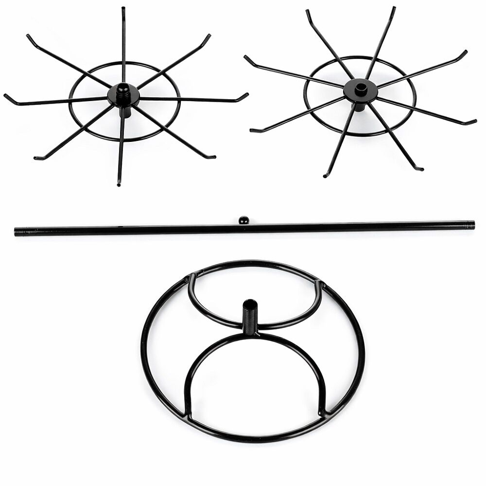 Exhibidor Met&aacute;lico 2 Niveles Para Joyas Y Collares image number 11.0