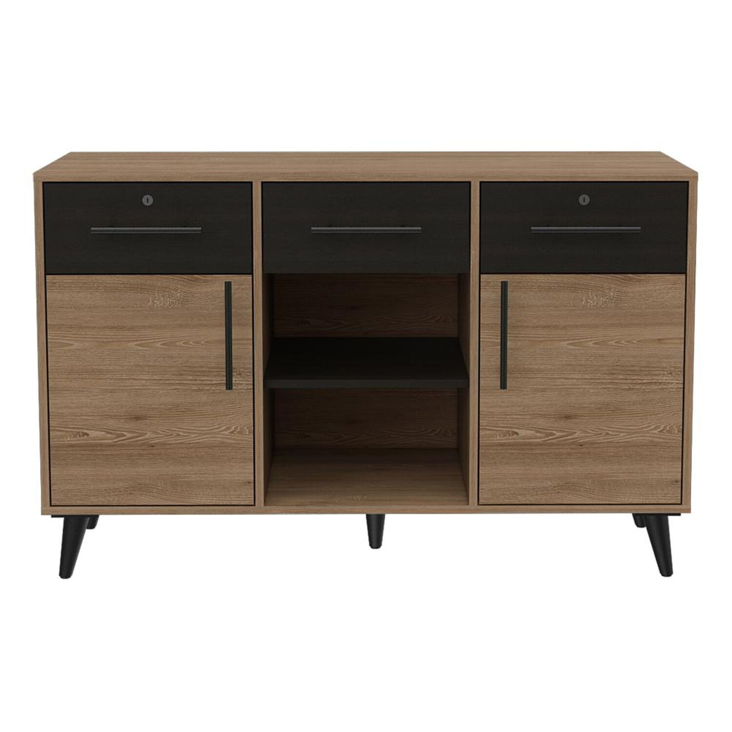 Armario Tuhome Bilbao/ 2 Puertas/ 3 Cajones image number 5.0