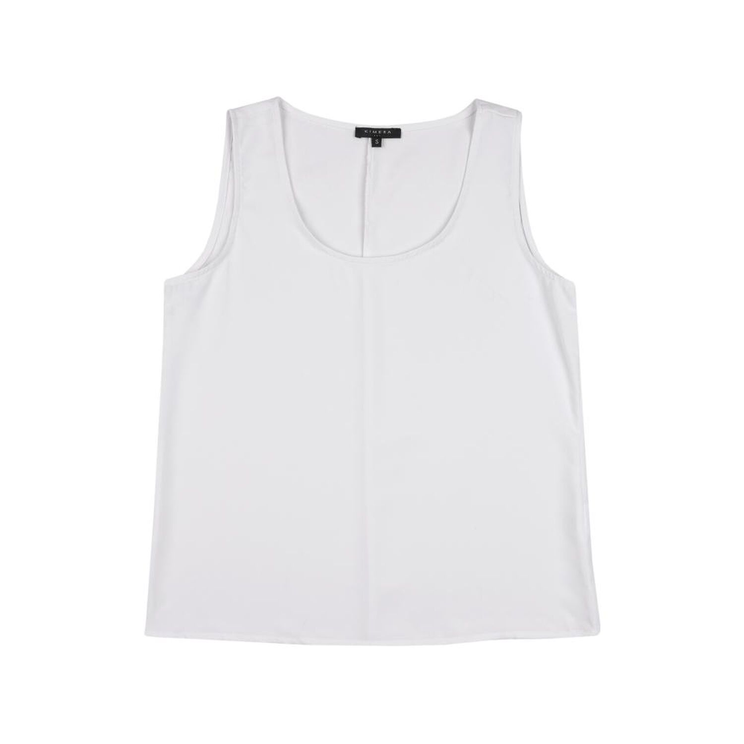 Blusa Regular Sin Mangas Cuello Redondo Mujer Kimera image number 0.0