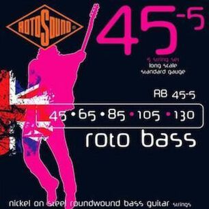 Set Bajo El&eacute;ctrico Roto Bass 5 45-130 Rb45-5