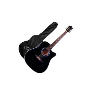 Guitarra Electroacustica Sevillana 8463 41 Pulgadas Negra