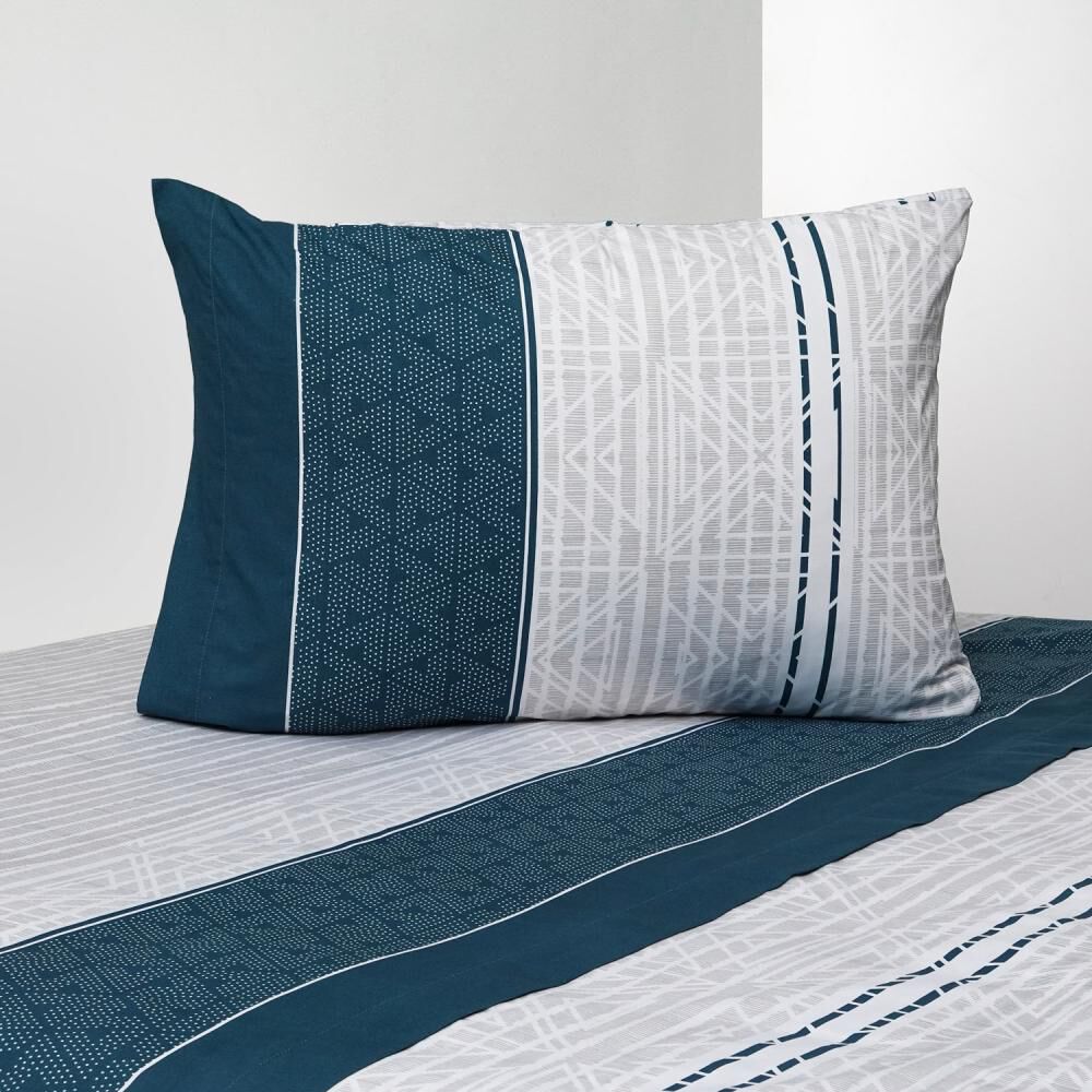 Juego De S&aacute;banas Element By / 1.5 Plazas / 200 Hilos image number 0.0