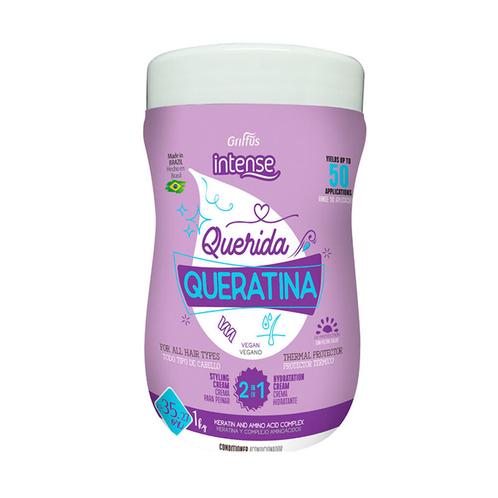 Griffus - Mascarilla Y Acondicionador Con Queratina Para Todo Tipo De Cabello 1000ml image number 0.0